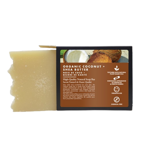 Organic Coconut & Shea Butter All Natural Soap